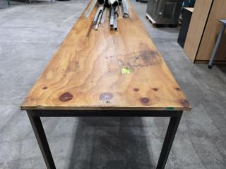 Workshop Work Bench Table, 7210mm Length