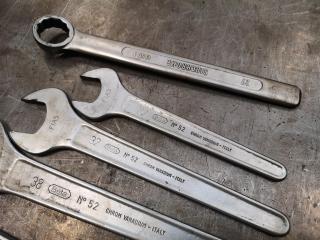 12x Assorted Wrenches