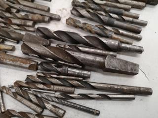 90+ Assorted Milling Drill Bits