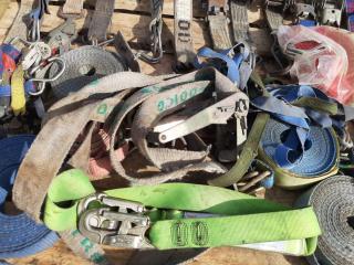 Large Assortment of Strapping and Cambuckle Tie-Downs