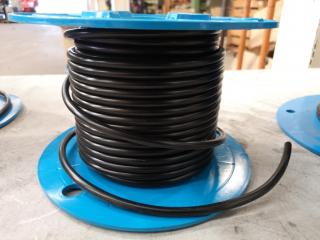 3x Partial Spools of PF04/1.0 Electrical Wire