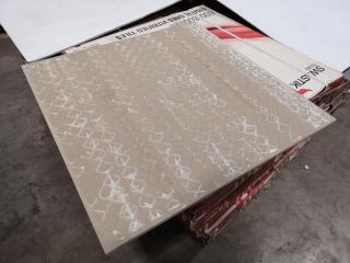 600x600mm Vitrified Ceramic Tiles, 12.96m2 Coverage