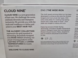 Cloud Nine Thr Alchemy Collection The Wide Iron Hair Iron 