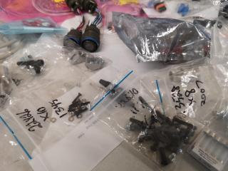 Assorted Electronic Parts Components, & More