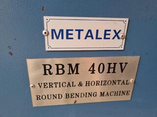 Metalex Vertical & Horizontal Round Bending Machine by Metalex