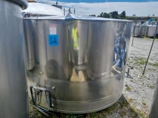 4500 Litre Stainless Tank 