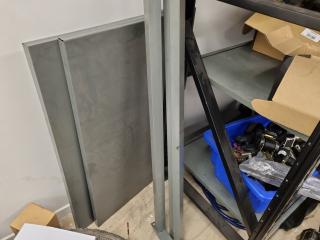 Heavy Duty Steel Workshop Shelving Assembly