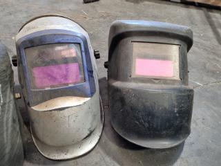 4x Electronic Welding Helmets