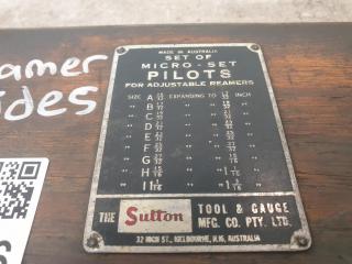 Set of Sutton Reamer Pilots