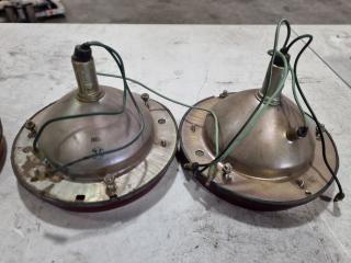 Assorted Vintage and Replacement Automotive Light Assemblies