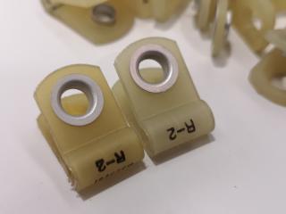 50x Aviation Plastic Loop Clamps for Wire Support Type MS25281 R2