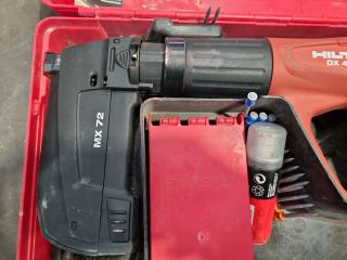 Hilti Powder Actuated Nailer Tool DX460