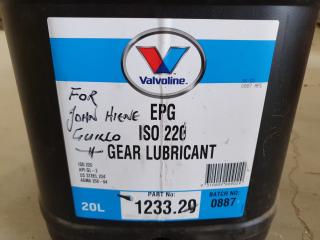 20ltr of Valvoline EPG Gear Lubricant 
