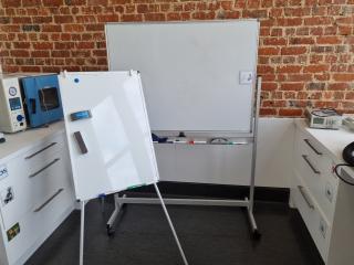 2x Whiteboards w/ Stands