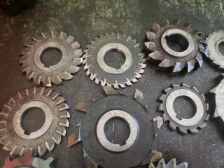 Large Lot of Milling Machine Blades 