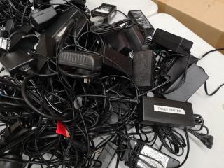 60+ Assorted Power Adapters, Bulk Lot