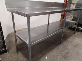 Stainless Steel Kitchen Prep Bench Table