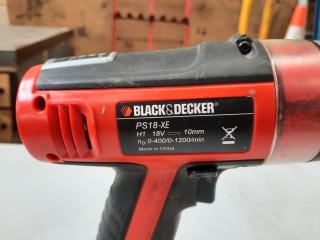 Black&Decker PS18-XE Cordless Drill