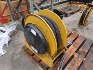 Large 20M Graco Oil Hose and Reel