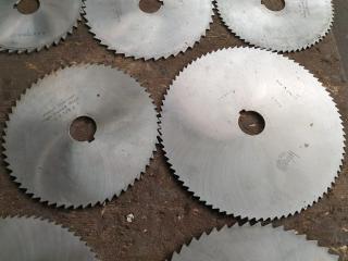 7 x Large Mill Cutter Blades