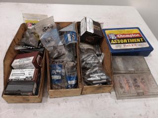 Assorted Lot of Pull-out Steel Dowel Pins, Tension Pins, & More
