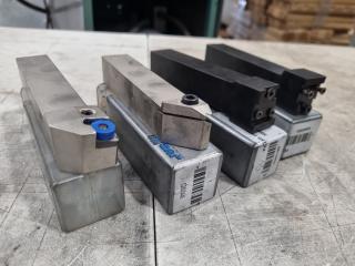 4x Iscar Lathe Tool Holders, 25x25mm size