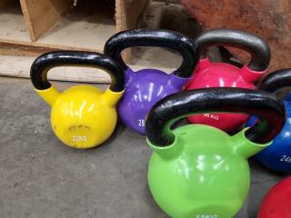 10x Kettlebells, 20kg to 40kg