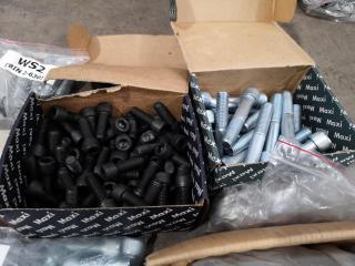 Hex Bolts, Washers, Nuts, & More, Assorted Sizes