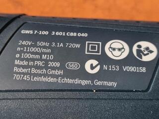 Bosch Professional Corded 100mm Angle Grinder