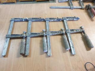 4 x Besse 10" F Clamps