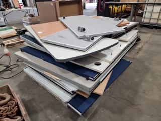Large Assortment of Dismantled Office Furniture