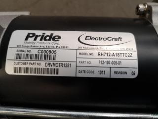 2x Pride ElectroCraftMobility Scooter Drive Motors