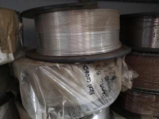 12x Assorted Partial Used Welding Wire Spools