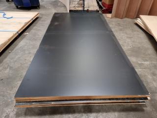 5 Sheets Black Laminex Meltica MDF - 18mm