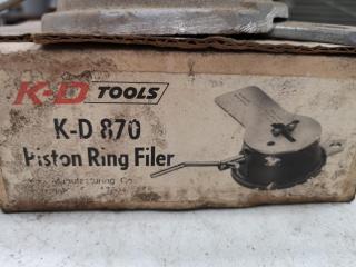 KD Tools Piston Ring Filer 870