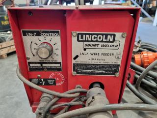 Lincoln IdealArc DC-4000 Welder w/ LN-7 Wire Feeder