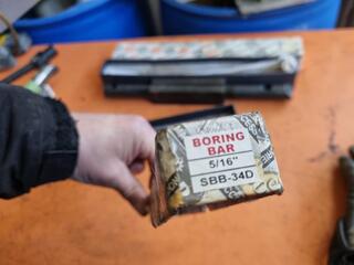 2x Lathe Boring Bars by Solar