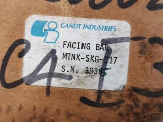 Gandt Industries Lathe Facing Bar MTNK-SKG-217