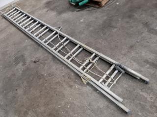 Aluminium Extention Ladder - 7.2m Long