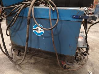 Miller DeltaWeld 650 CY50 Welder w/ Wire Feeder & Cooling Unit