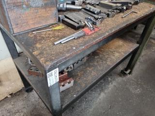 Steel Mobile.Workshop Table