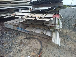 Pallet of Assorted Roofing Steel