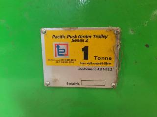 Pacific Hoists 1 Tonne Push Girder Trolley Series 2