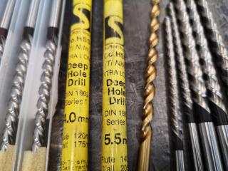 11x Narrow Deep Hole Drill Bits