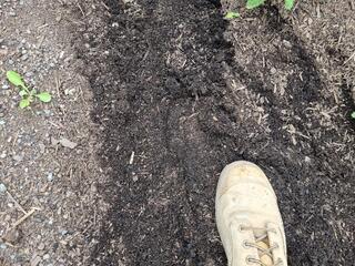 Pile of Compost Soil, 3000x3100x1300mm