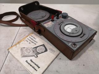 Vintage Portable Thermocouple Potentiometer Type P6 by Cropico