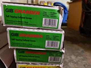 Assorted GIB Grabber Collated Drywall Screws