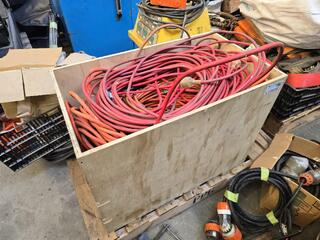 Large Bin of Extension Cords