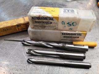 3x Assorted Kennametal Modular Indexible Mill Drill Bodies