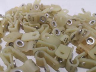 85x Aviation Plastic Loop Clamps for Wire Support Type MS25281 R4